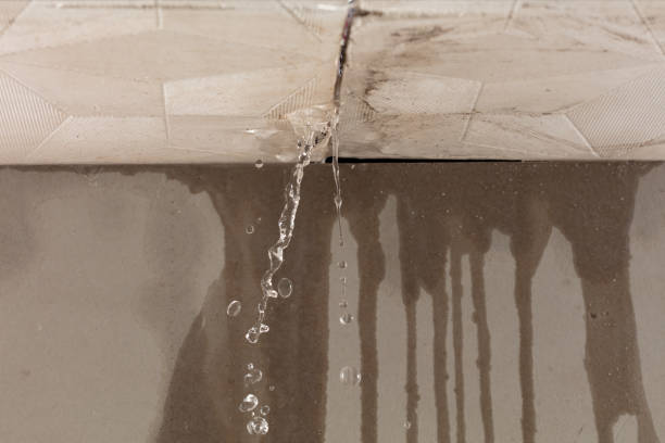 Professional Burst Pipe Cleanup technician working in Hercules, CA